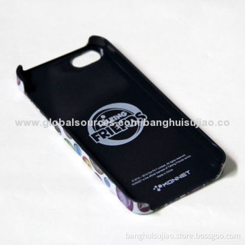 Colorful PC Cases for iPhone 5/5S, IMD Technology with Rubber Oil, Easy to Install and Remove